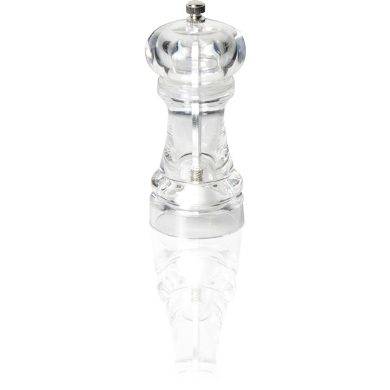 Biradlı Akrilik Tuz-Karabiber Değirmeni, 13 cm