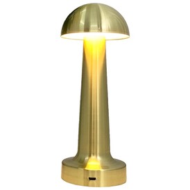 BİRADLI - Biradlı GRV-811 Şarj Edilebilir Masa Lambası, 9x21 cm, Altın