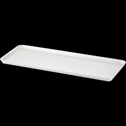 BİRADLI - Biradlı Melamin Açıkbüfe Kahvaltı Sunum Tepsi, 50x18x2 cm