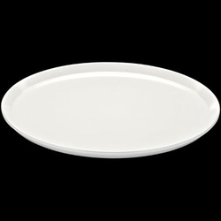 Biradlı - Biradlı Melamin Açıkbüfe Pastane Sunum Tepsi, 31x31x2 cm