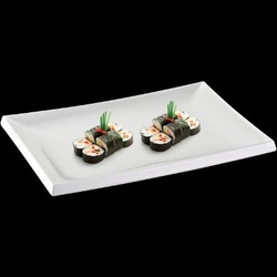 BİRADLI - Biradlı Melamin Sushi Tabağı, Büyük, 40x27x2 cm