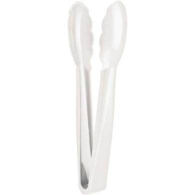 Biradlı Polikarbon Servis Maşası, Beyaz, 23 cm