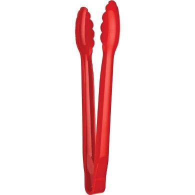 Biradlı Polikarbon Servis Maşası, Kırmızı, 30 cm