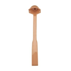 BİRADLI - Biradlı Polikarbon Sos Kepçesi, Çift Taraflı, Krem, 27 cm