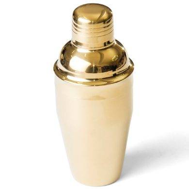 Biradlı Kokteyl Shaker 350 cl, Altın