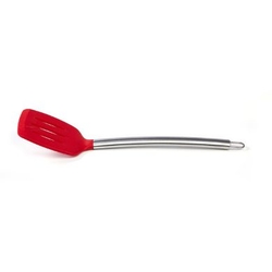 BİRADLI - Biradlı Silikon Spatula, Kırmızı, 35 cm