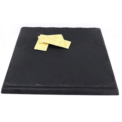 BİRADLI - Biradlı Tarako Melamin Sunum Tabak, 41,5x41,5x3 cm