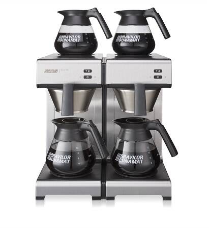 Bravilor Bonamat Mondo Twin Filtre Kahve Makinesi, 1,7 Litre x 4