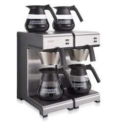 Bravilor Bonamat Mondo Twin Filtre Kahve Makinesi, 1,7 Litre x 4 - Thumbnail