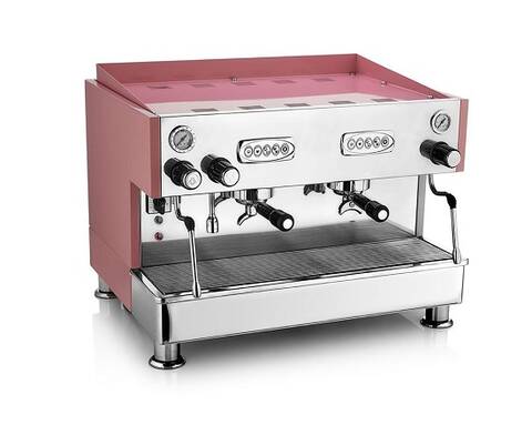 Brawi Efeli EL 2 Gr Espresso Kahve Makinesi, Pembe