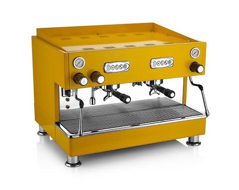 Brawi Efeli EL 2 Gr Espresso Kahve Makinesi, Sarı