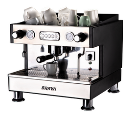 BRAWI - Brawi K-One EL Espresso Makinesi, Tek Gruplu