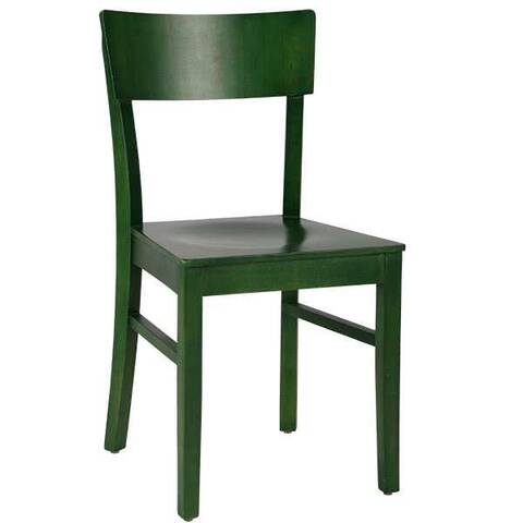 BSM AS-161 Kolsuz Ahşap Sandalye, 83x48 cm, Yeşil