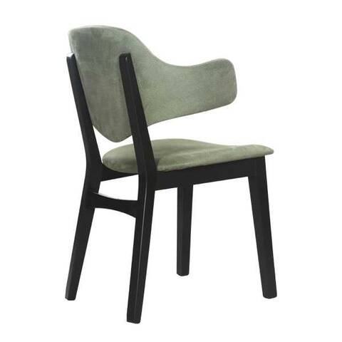 BSM AS-192 Kollu Ahşap Sandalye, 85x56 cm, Yeşil