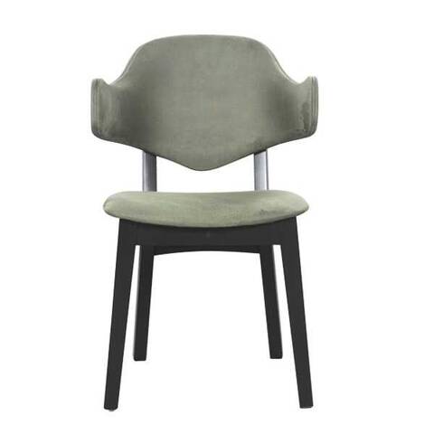BSM AS-192 Kollu Ahşap Sandalye, 85x56 cm, Yeşil