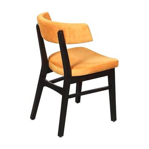 BSM AS-196 Kolsuz Ahşap Sandalye, 83x54 cm, Turuncu