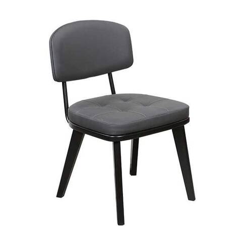 BSM AS-325 Minderli Metal Sandalye, 76x64 cm, Gri