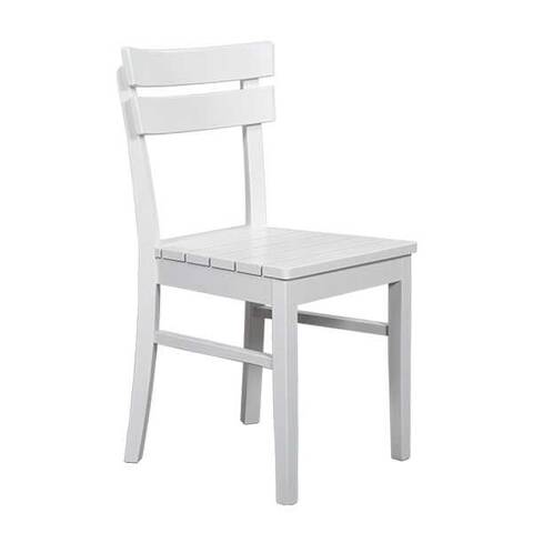 BSM AS.200 Kolsuz Ahşap Sandalye, 82x47 cm, Beyaz