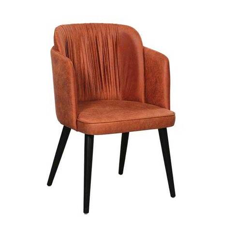 BSM K-670 Ahşap Yastıklı Sandalye, 85x60 cm, Kahverengi