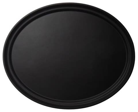 Cambro Tepsi, Kaymaz, Siyah, Oval, 56x68,5 cm, 2700CT