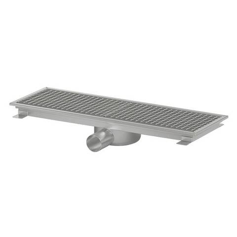 Cebi Professional Yandan Çıkışlı Ortadan Sifonlu Yer Gideri, 300x2250x150 mm