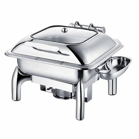 Chafing Dish 6 Lt, Ayaklı, 2/3