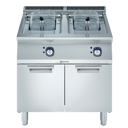 Electrolux Professional E7FREH2BF0 Dolaplı Fritöz, 2x7 L, Elektrikli