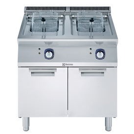 ELECTROLUX PROFESSIONAL - Electrolux Professional E7FREH2GF0 Dolaplı Fritöz, 2x15 L, Elektrikli