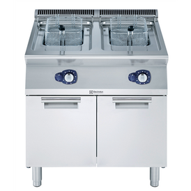 ELECTROLUX PROFESSIONAL - Electrolux Professional E7FRGH2GF0 Dolaplı Fritöz, 2x15 L, Gazlı