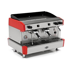 EMPERO - Empero Yarı Otomatik Espresso Makinesi, 2 Gruplu, 11 Litre