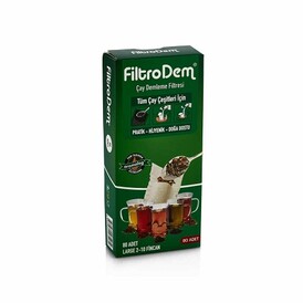 FILTRODEM - Filtrodem L 1-10 Fincan Çay Demleme Poşeti, 80 Adet
