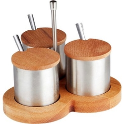 GROOVY - Groovy GRV-241 Baharatlık Takımı, 3'lü, 17 cm