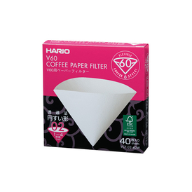 HARIO - Hario V60 02 Dripper Filtre Kağıdı, 40 Adet, Japonya