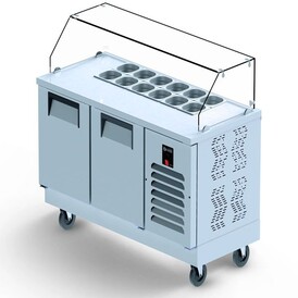 Iceinox FTS 330 Hazırlık Buzdolabı, 330 L, 2 Kapılı - Thumbnail