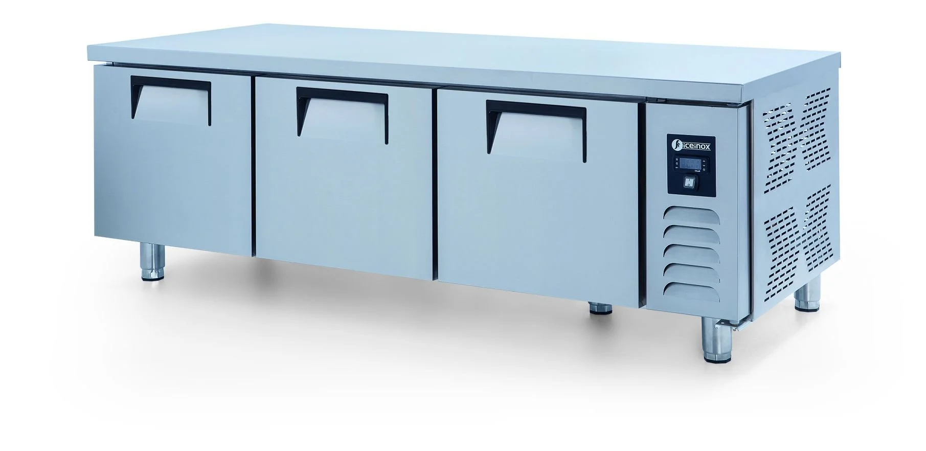 ICEINOX - Iceinox UTN 280 CR Kısa Model Pişirici Altı Buzdolabı, 3 Kapılı, 280 L