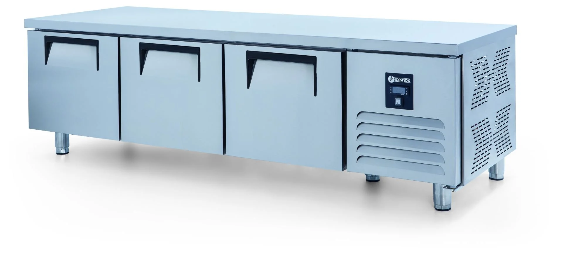 ICEINOX - Iceinox UTS 280 CR Pişirici Altı Buzdolabı, 3 Kapılı, 280 L