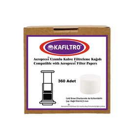 KAFILTRO - Kafiltro Aeropress Kahve Filtre Kağıdı, 360 Adet