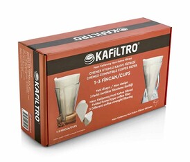 KAFILTRO - Kafiltro Chemex Kahve Filtre Kağıdı 100 Adet, 1-3 Fincan, Beyaz