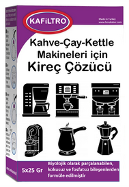 KAFILTRO - Kafiltro Kireç Çözücü, 5x25 gr