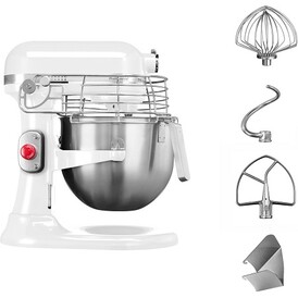 KITCHENAID - Kitchenaid 5KSM7990X Profesyonel Setüstü Mikser 6.9 Lt, Beyaz