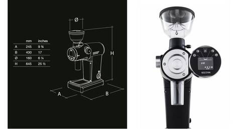 Mazzer ZM Otomatik Kahve Değirmeni, 320 Gr Hazne