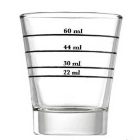 Motta Espresso Ölçülü Shot Bardağı, 30/60 ML