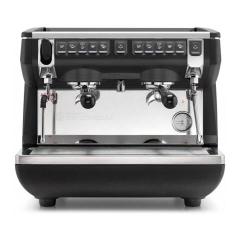 Nuova Simonelli Appia Life Compact Tall Cup Otomatik Espresso Kahve Makinesi, 2 Gruplu, Siyah