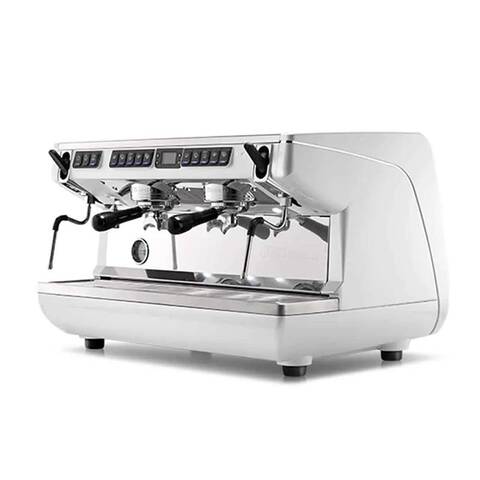 Nuova Simonelli Appia Life Tall Cup Otomatik Espresso Kahve Makinesi, 2 Gruplu, Beyaz
