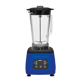 OMAKE - Omake Buz Kırıcı Dijital Bar Blender, 3 L, Kapak Sensörlü, 2200W, Mavi