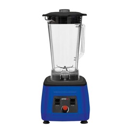 OMAKE - Omake Buz Kırıcı Manuel Bar Blender, 2 L, 2200W, Mavi