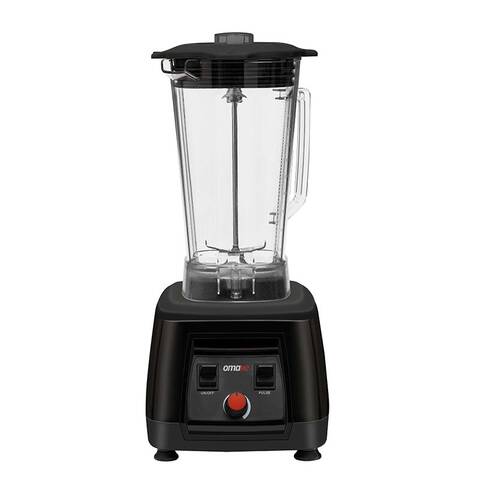 Omake Buz Kırıcı Manuel Bar Blender, 3 L, Kapak Sensörlü, 2200W, Siyah