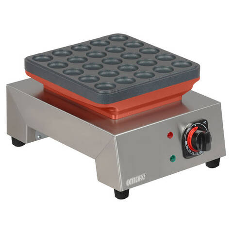 Omake PFR01.E11.Z5F Bubble Model Poffertjes Waffle Makinesi, Elektrikli, 33 cm