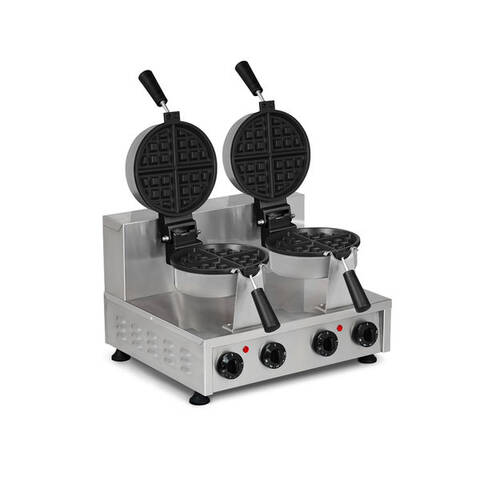 Omake WFL12.E22.Z5F Döner Tip Kare Model İkili Waffle Makinesi, Elektrikli