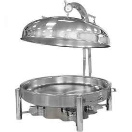 ÖZTİRYAKİLER - Öztiryakiler Chafing Dish, Yuvarlak, 80 cm kapak, Ortadoğu model, Askılı